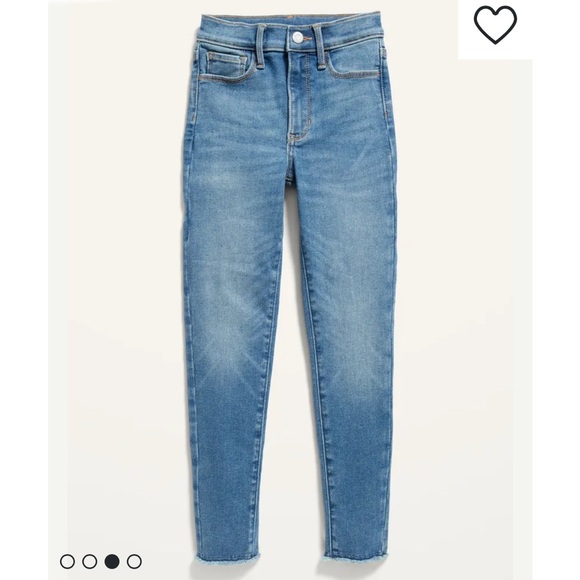 Old Navy 360° Stretch Girls👧🏻Extra High-Rise ROCKSTAR JEGGINGS Sz 12 - Picture 6 of 8